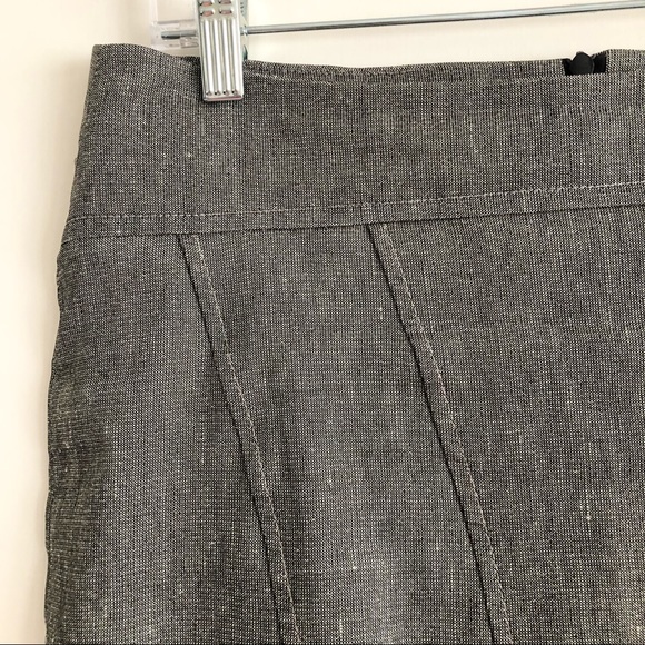 TEENFLO Stretch Linen Pencil Skirt Size 8 - Picture 6 of 8